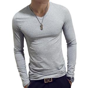 一部!クーポン有り!Tシャツ 長袖 メンズ プ...の詳細画像3