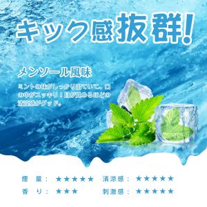 電子タバコ 使い捨て VAPE メンソール 約...の詳細画像1