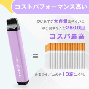 電子タバコ 使い捨て VAPE メンソール 5...の詳細画像2