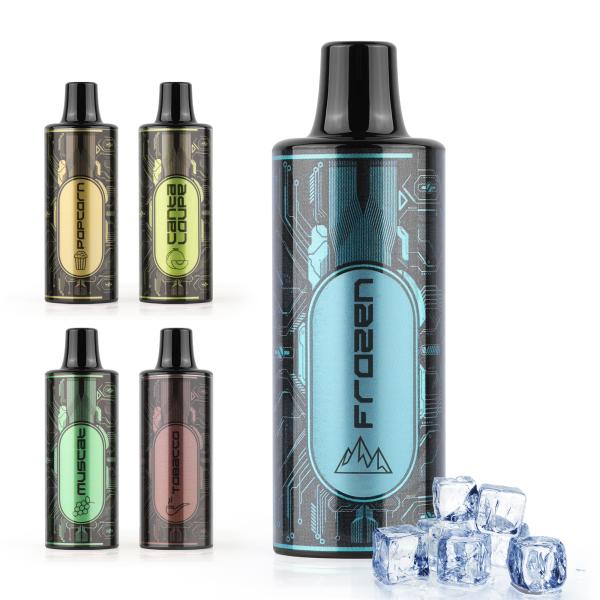 電子タバコ 使い捨て 5000回吸引可能 零度スーパー清涼感 I3型互換POD 液漏れ防止 リキッド...