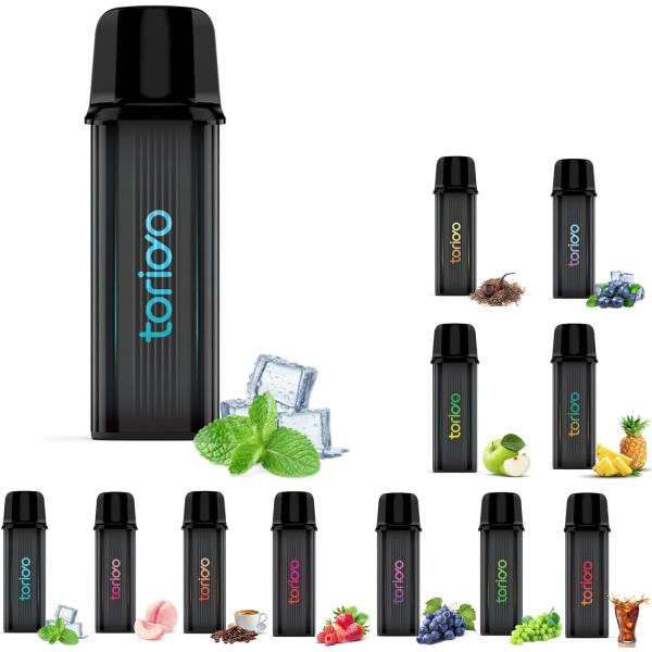 電子タバコ 使い捨て VAPE IM4型互換POD メンソール 1個 5000回吸引可能 互換用カー...