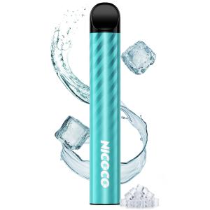 電子タバコ 使い捨て VAPE スーパー清涼感 大容量 1500回吸引可能 持ち運びシーシャ 水蒸気たばこ 禁煙 タールなし ニコチンなし 爆煙 ベイプ JO5MINI4型 NICOCO