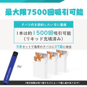 電子タバコ 使い捨て VAPE コーラ 150...の詳細画像4