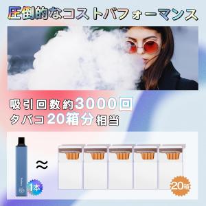 電子タバコ 使い捨て VAPE ラズベリーチェ...の詳細画像2