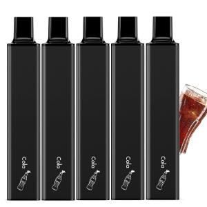 電子タバコ 使い捨て VAPE コ―ラ 5本入り 15000回吸引可能 大容量 持ち運びシーシャ 水蒸気たばこ 禁煙パイポ 禁煙 タールなし ニコチンなし 爆煙 ベイプ JO6型