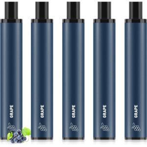 電子タバコ 使い捨て VAPE 巨峰 メンソール配合 7500回吸引可能 大容量 持ち運び シーシャ ストレス解消 水蒸気たばこ 禁煙 ニコチンなし 爆煙 ベイプ JT1型 DBL