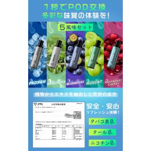 【本体付き・任意5PODセット】電子タバコ 使...の詳細画像2