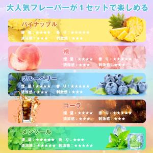 電子タバコ 使い捨て VAPE ブルーベリー ...の詳細画像2