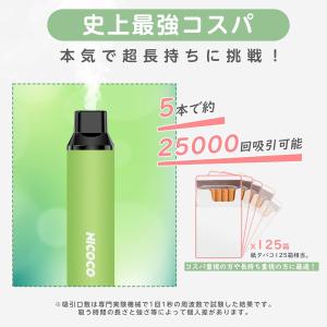電子タバコ 使い捨て VAPE 5000回吸引...の詳細画像5