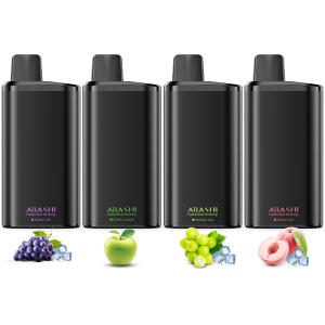 電子タバコ 使い捨て VAPE グリーンアップル 1/2/3/4個選択OK 大容量 持ち運びシーシャ 水蒸気 吸い心地 禁煙 タールなし ニコチンなし 爆煙 ベイプ V2S ARASHI