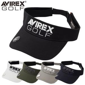 AVIREX GOLF 定番型バイザー（マーカー付） AVG3S-CP2 メンズ 23SS アヴィレックス   ゴルフ  アビレックス｜tomikichi