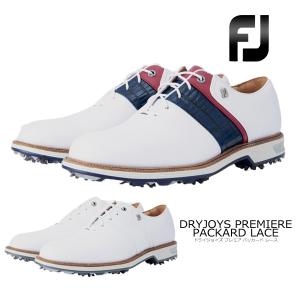 FootJoy 21 DRYJOYS PREMIERE PACKARD Laced フットジョイ ドライジョイズ プレミア パッカード レースメンズゴルフシューズ