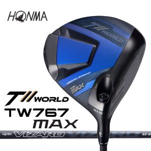 HONMA T//WORLD TW767 MAX ドライバー【 VIZARD EZ-C 】 カーボン シャフト ツアーワールド マックス DRIVER ホンマゴルフ