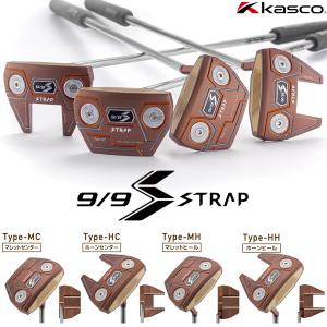 kasco 9/9 STRAP PUTTER ストラップ パター キャスコ 9/9 中尺 ハイフェース