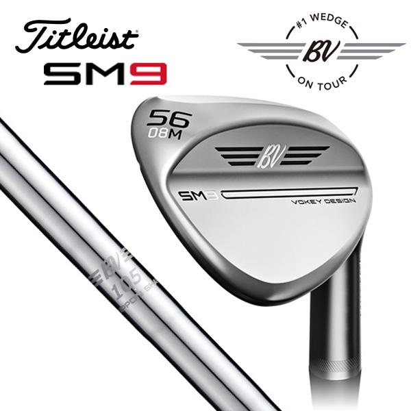 タイトリスト ボーケイ SM9 ウェッジ ツアークローム Titleist VOKEY DESIGN...