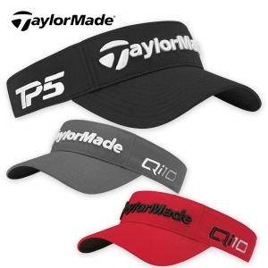 テーラーメイド  ツアーレーダーバイザー TK002 メンズ TaylorMade バイザー TOUR RADAR VISOR QI10 刺繍ロゴ入り 吸汗速乾スベリ「日本正規品」