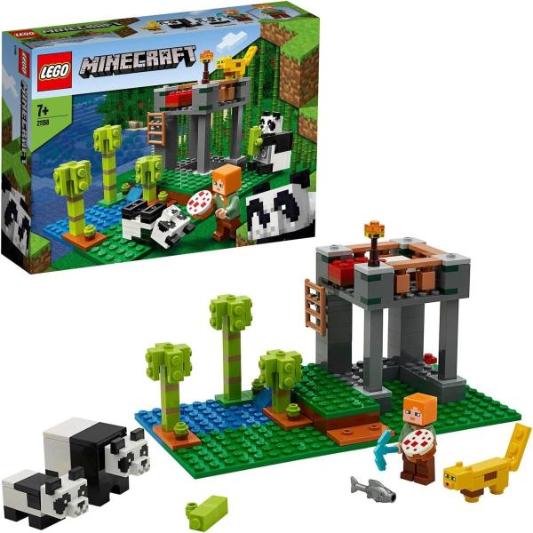 レゴブロック マイクラ パンダ保育園 21158 LEGO 動物 マインクラフト どうぶつ