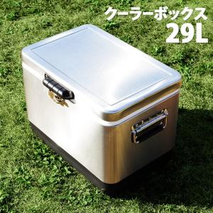 アウトドア クーラーボックス のおすすめランキング アウトドア クーラーボックス 小型 スチールベルトクーラー ステンレス 保冷 車載 冷蔵 冷凍 大容量 29l キャンプ用品 レジャー 軽量 コンパクト 宅配