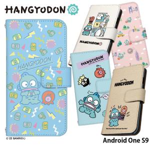 Android One S9 ケース 手帳型 アンドロイドワンs9 androidones9 カバー デザイン ハンギョドン サンリオ｜tominoshiro