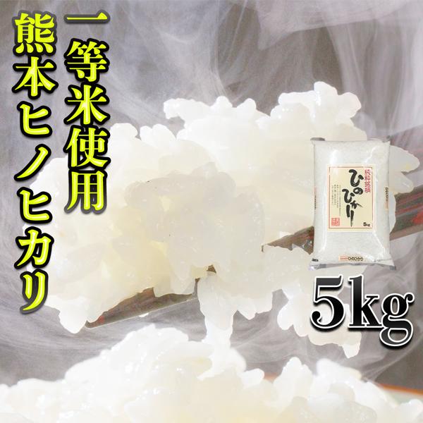 お米 米 5kg 白米 一等米使用 熊本県産 ひのひかり あすつく 令和5年産 ヒノヒカリ 5kg1...