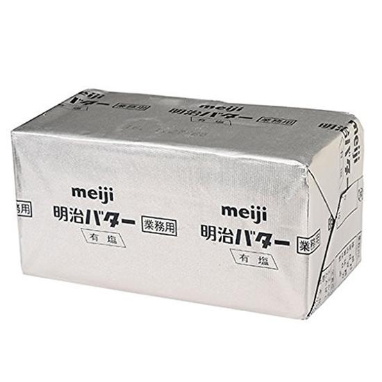 【冷蔵便】明治バター（加塩） / 450g 富澤商店 公式