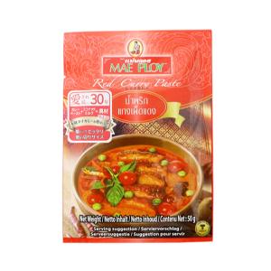 MAE PLOY　レッドカレーペースト / 50g 富澤商店 公式｜tomizawa