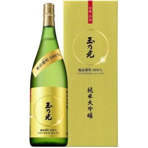 玉乃光 純米大吟醸 備前雄町１００％ 化粧箱入 １８００ｍｌ｜tomizuya