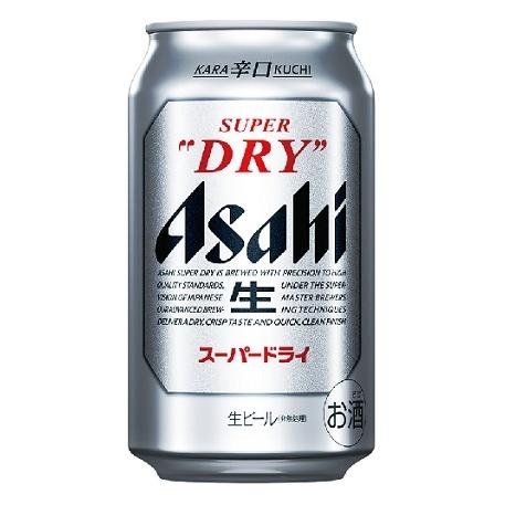 アサヒ スーパードライ３５０ｍｌ×２４本入(１ケース)