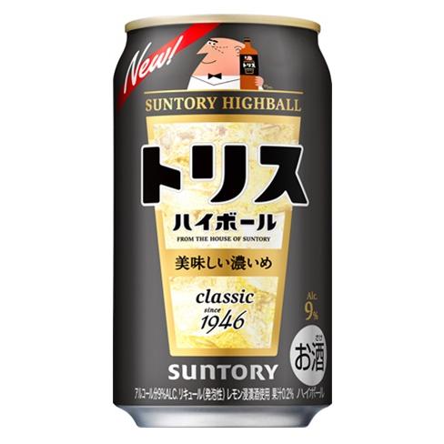 【リニューアル発売 順次切替】サントリートリスハイボール〈美味しい濃いめ〉９％３５０ｍｌx１ケース(...