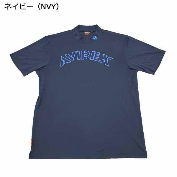 AVIREX GOLF 22 アヴィレックス ノーズアートモックシャツ 22SS-AVXBB1-03...