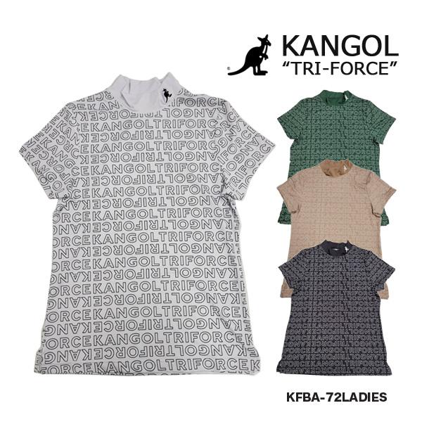 KANGOL TRI-FORCE LADIES モックネックTシャツ  カンゴール トライフォース ...