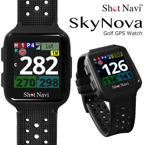 Shot Navi SkyNova ショットナビ スカイノヴァ GPS距離計測 腕時計型 ゴルフ かんたん操作 軽量