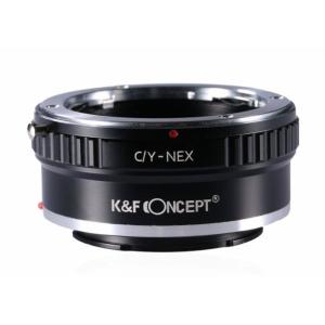 K&F Concept マウントアダプター C/Y-NEX コンタックスヤシカC/Yマウントレンズ-
