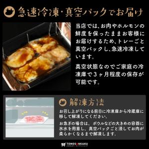 極上ホルモン 110g 味付き 秘伝のタレ漬け...の詳細画像2
