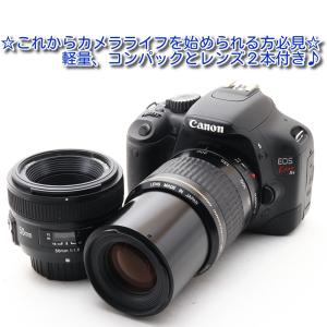 EOS Kiss 中古 美品 Canon X7 レンズセット 一眼レフ カメラ