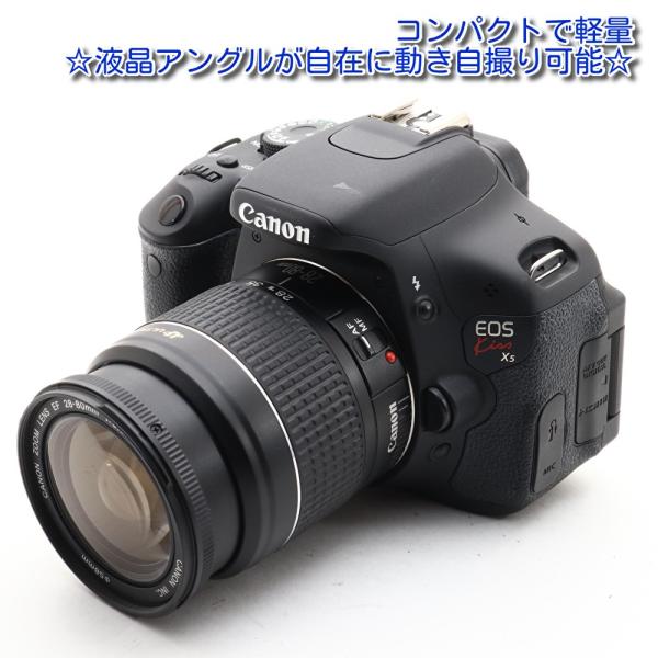 中古 美品 Canon EOS Kiss X5 レンズセット カメラ 一眼レフ 人気 初心者 おすす...
