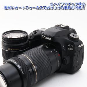 キヤノン 中古 1年保証 美品 Canon EOS 80D ダブルズームキット キヤノン 中古 1年保証 美品 Canon EOS 80D ダブルズームキット