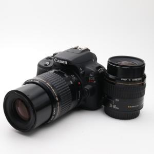 中古 美品 Canon EOS X7 ダブルズームセット 一眼レフ カメラ キャノン 初心者 人気 新品SDカード8GB付｜オンカメ