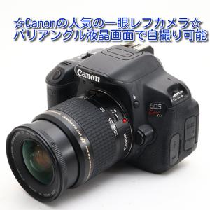 中古 美品 Canon EOS X6i レンズセット 一眼レフ カメラ キャノン 初心者 オススメ 新品SDカード8GB付｜オンカメ