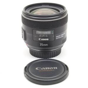 レンズ　Canon 単焦点レンズ EF35mm F2 IS USM フルサイズ対応｜tomocop-store
