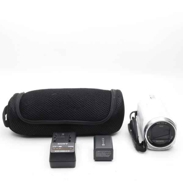 SONY Handycam HDR-CX680 ホワイト ビデオカメラ