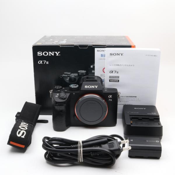 【シャッター回数：12700】SONY α7 III ILCE-7M3 ボディ ミラーレスカメラ 〔...