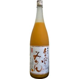 梅乃宿 あらごしみかん酒 720ml 梅の宿 : お酒・お米・食品のともだ