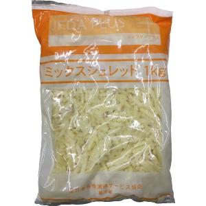 冷蔵 JFDAPLUS ミックスシュレッドチーズ 1kg｜tomoda