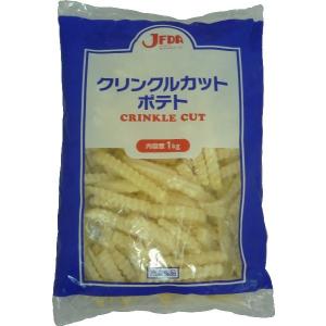 冷凍 JFDA クリンクルカットポテト 1kg｜tomoda