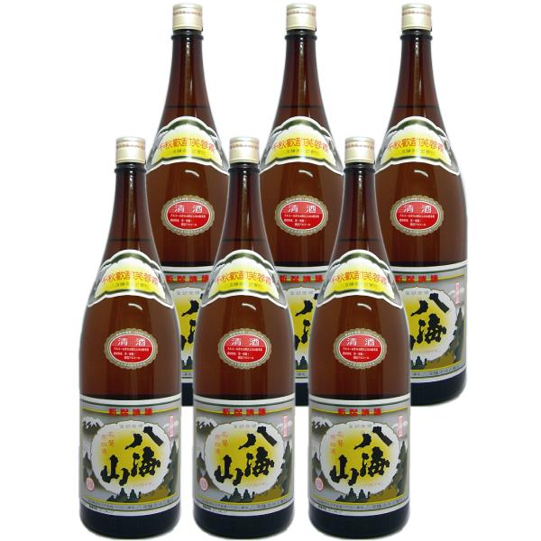 日本酒 八海山 普通酒 1.8L 6本セット 送料無料 クーポンでさらにお得
