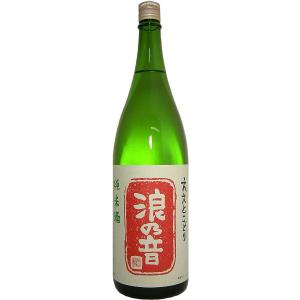 日本酒 浪乃音 ええとこどり 純米 1.8L｜tomoda