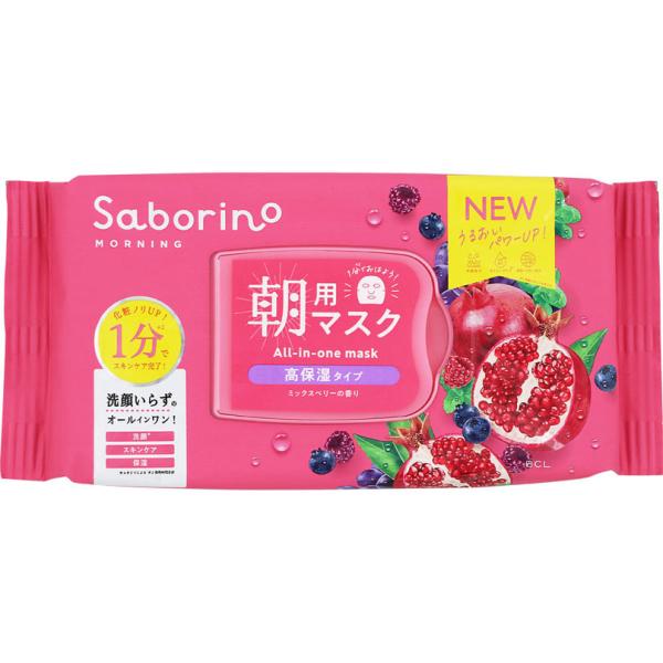 サボリーノ 目ざまシート 完熟果実の高保湿タイプ Ｎ  30枚（288mL）
