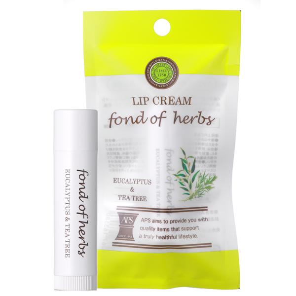 APS　リップクリーム　ユーカリ＆ティーツリー  4g