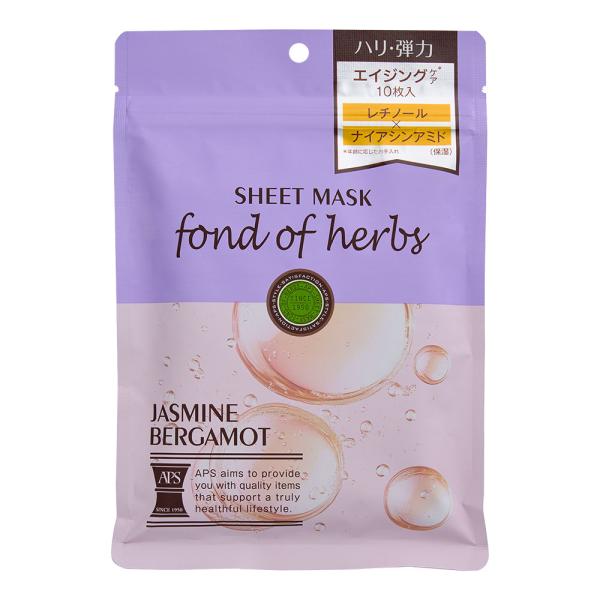 APS　シートマスク　エイジングケア  10枚入（160mL)